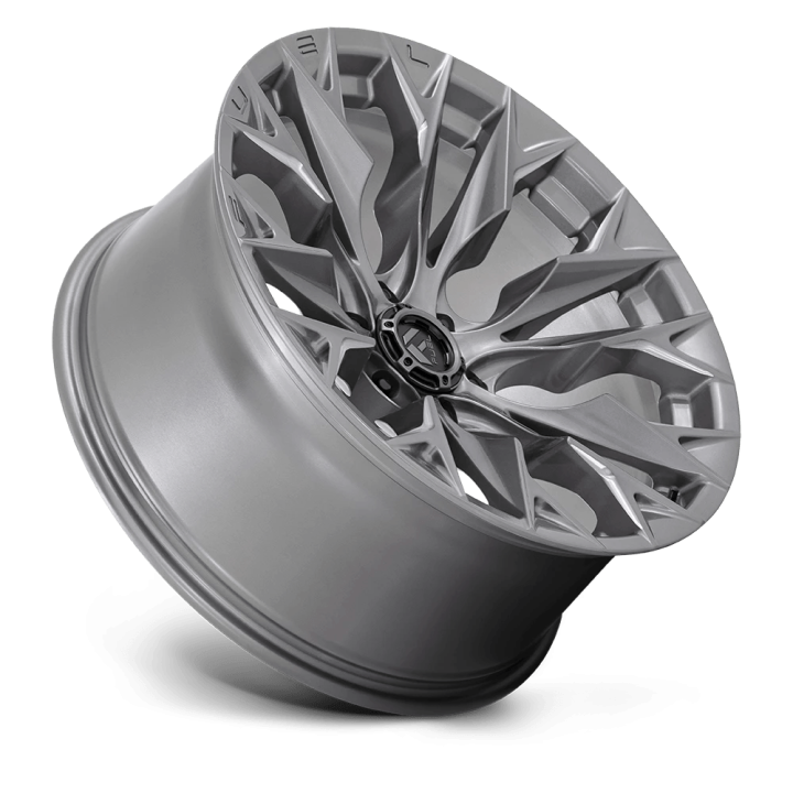 Jantă de Aluminiu, FUEL D806 FLAME, 22x10.0, ET -18, 6x139.7, 106.1, Platină - EDK.ro