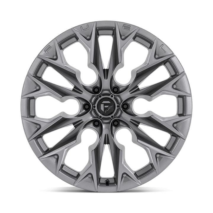 Alloy Wheel, FUEL D806 FLAME, 22x10.0, ET -18, 6x139.7, 106.1, Platinum - EDK.ro