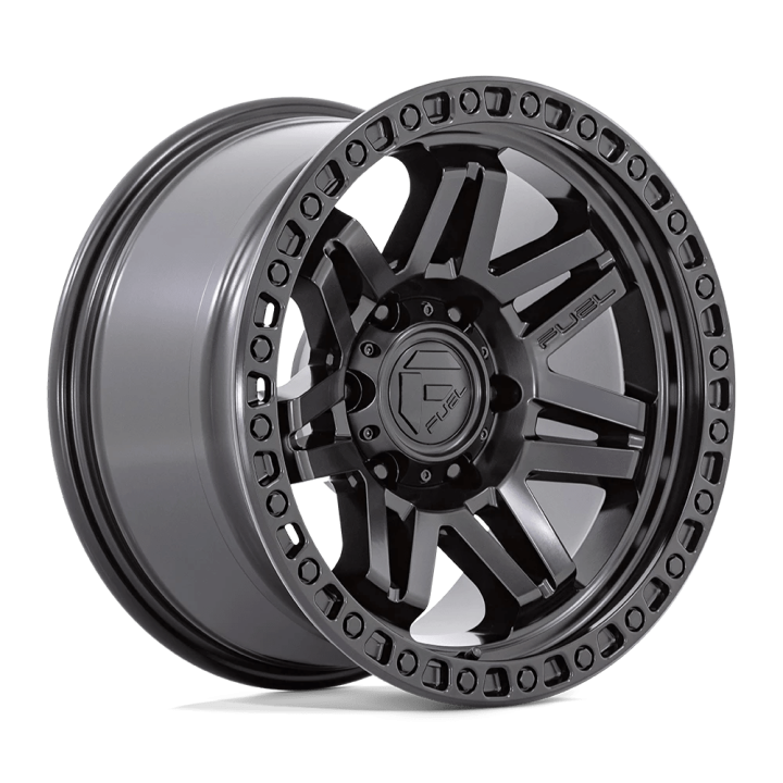 Jantă de Aluminiu, FUEL D810 SYNDICATE, 17x9.0, ET 1, 6x139.7, 106.1, Negru - EDK.ro