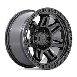 Jantă de Aluminiu, FUEL D810 SYNDICATE, 17x9.0, ET -12, 6x139.7, 106.1, Negru - EDK.ro