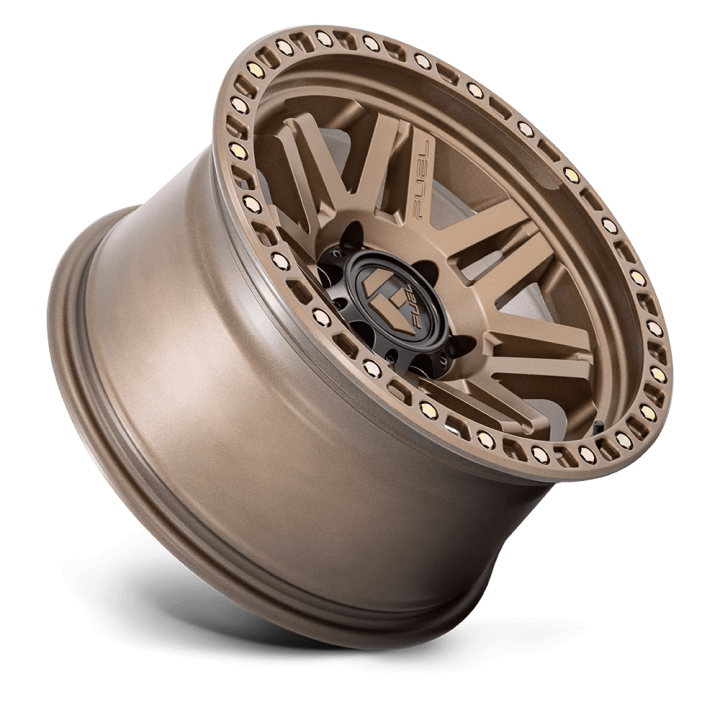 Alloy Wheel, FUEL D811 SYNDICATE, 17x9.0, ET 1, 6x139.7, 106.1, Bronze - EDK.ro