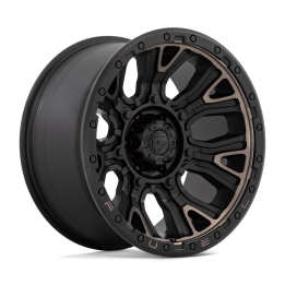 Jantă de Aluminiu, FUEL D824 TRACTION, 20x10.0, ET -18, 6x139.7, 106.1, Negru - EDK.ro