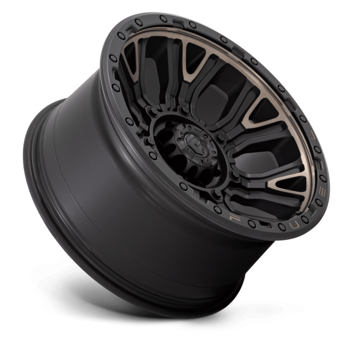Alloy Wheel, FUEL D824 TRACTION, 20x10.0, ET -18, 6x139.7, 106.1, Black - EDK.ro