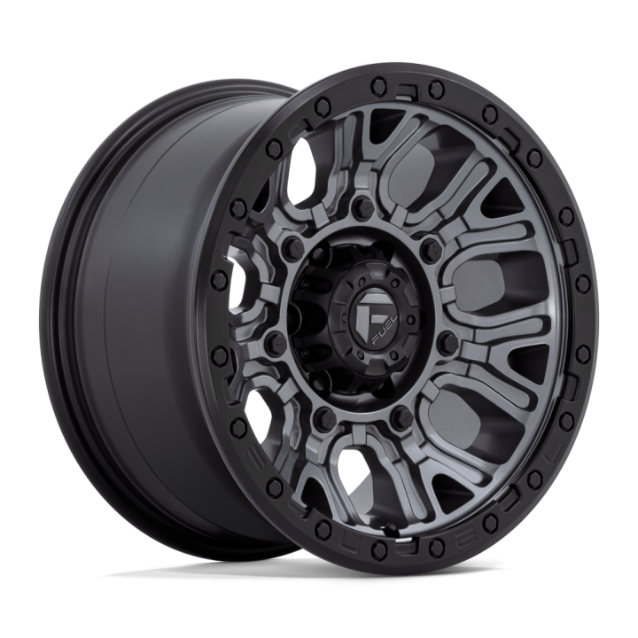 Jantă de Aluminiu, FUEL D825 TRACTION, 17x9.0, ET 1, 6x139.7, 106.1, Negru - EDK.ro