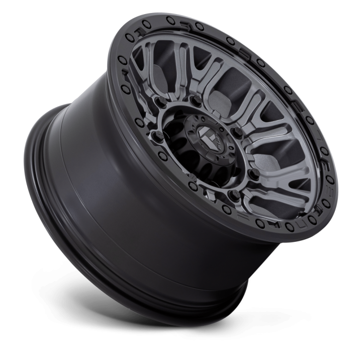 Jantă de Aluminiu, FUEL D825 TRACTION, 17x9.0, ET 1, 6x139.7, 106.1, Negru - EDK.ro