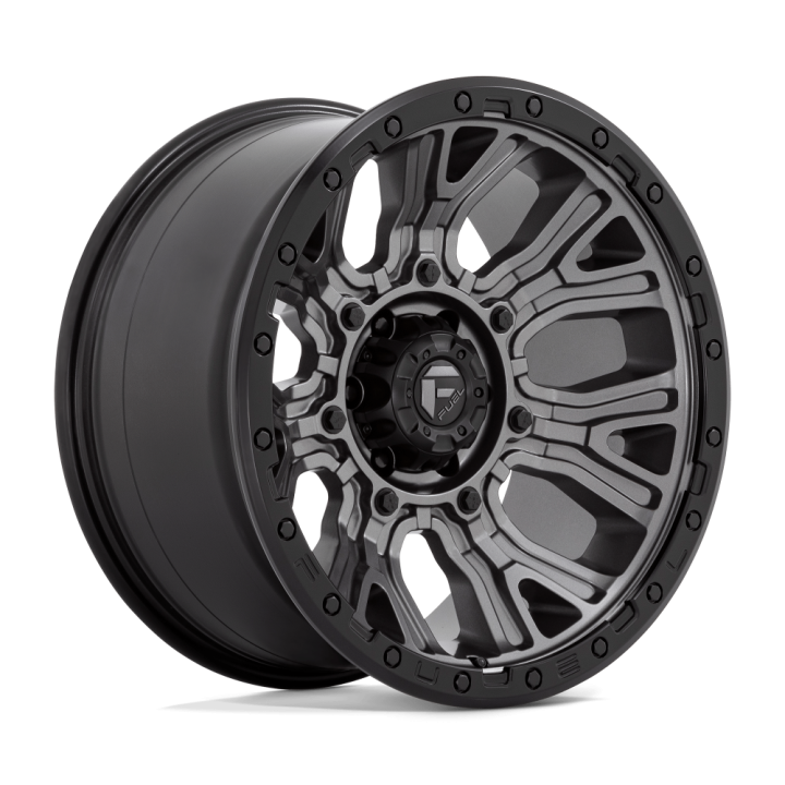 Jantă de Aluminiu, FUEL D825 TRACTION, 20x10.0, ET -18, 6x139.7, 106.1, Negru - EDK.ro