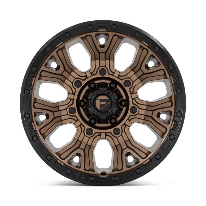 Alloy Wheel, FUEL D826 TRACTION, 20x10.0, ET -18, 6x139.7, 106.1, Black - EDK.ro