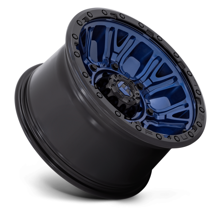 Alloy Wheel, FUEL D827 TRACTION, 17x9.0, ET -12, 6x139.7, 106.1, Black - EDK.ro