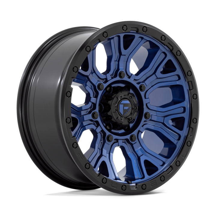 Alloy Wheel, FUEL D827 TRACTION, 20x9.0, ET 1, 6x139.7, 106.1, Black - EDK.ro
