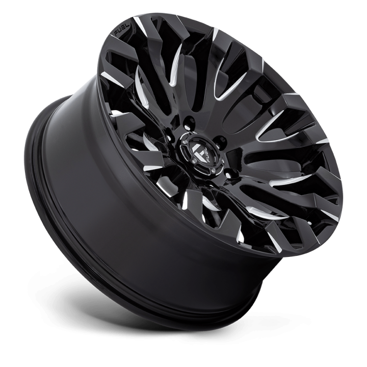 Jantă de Aluminiu, FUEL D828 QUAKE, 20x9.0, ET 1, 6x139.7, 106.1, Negru - EDK.ro