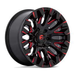 Jantă de Aluminiu, FUEL D829 QUAKE, 18x9.0, ET 1, 6x139.7, 106.1, Negru - EDK.ro
