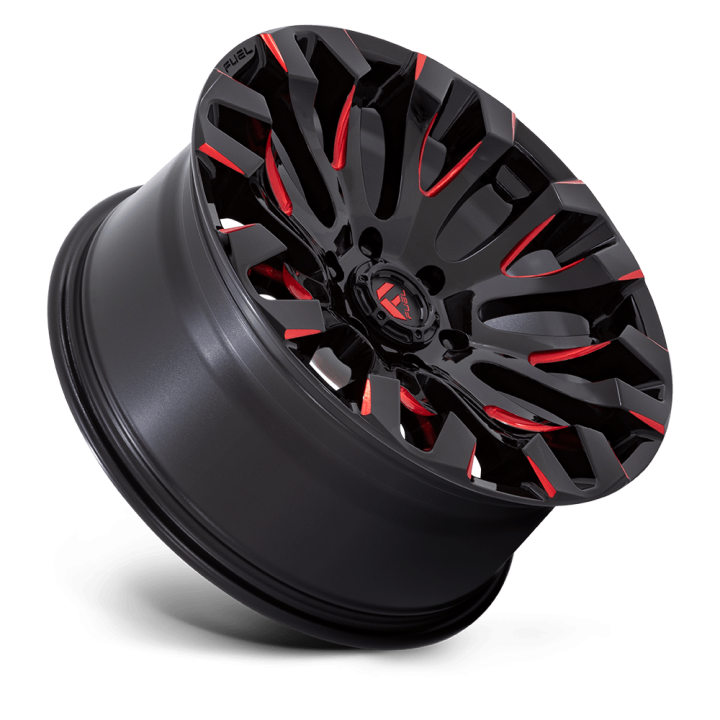 Jantă de Aluminiu, FUEL D829 QUAKE, 20x9.0, ET 1, 6x139.7, 106.1, Negru - EDK.ro