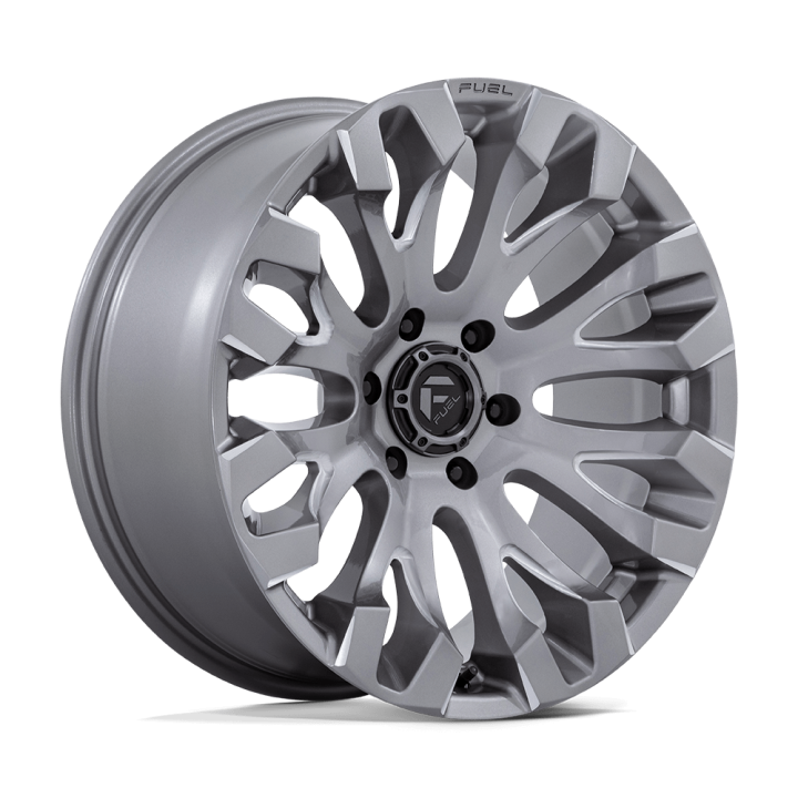 Jantă de Aluminiu, FUEL D830 QUAKE, 20x9.0, ET 1, 6x139.7, 106.1, Platină - EDK.ro