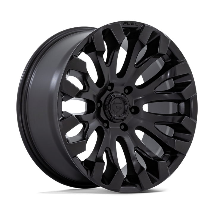 Jantă de Aluminiu, FUEL D831 QUAKE, 20x9.0, ET 1, 6x139.7, 106.1, Negru - EDK.ro