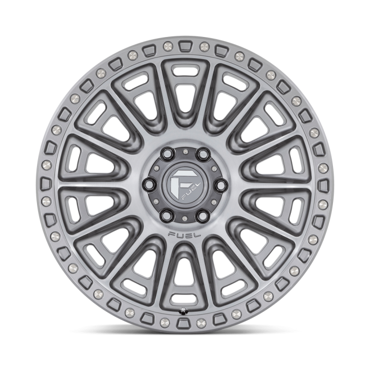 Alloy Wheel, FUEL D833 CYCLE, 20x9.0, ET 1, 6x139.7, 106.1, Platinum - EDK.ro
