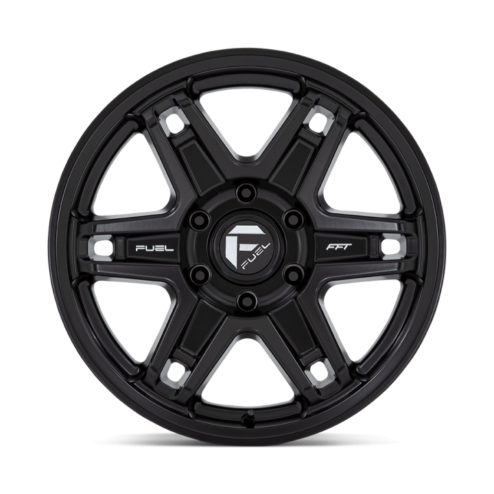 Jantă de Aluminiu, FUEL D836 SLAYER, 18x8.5, ET 1, 6x139.7, 106.1, Negru - EDK.ro