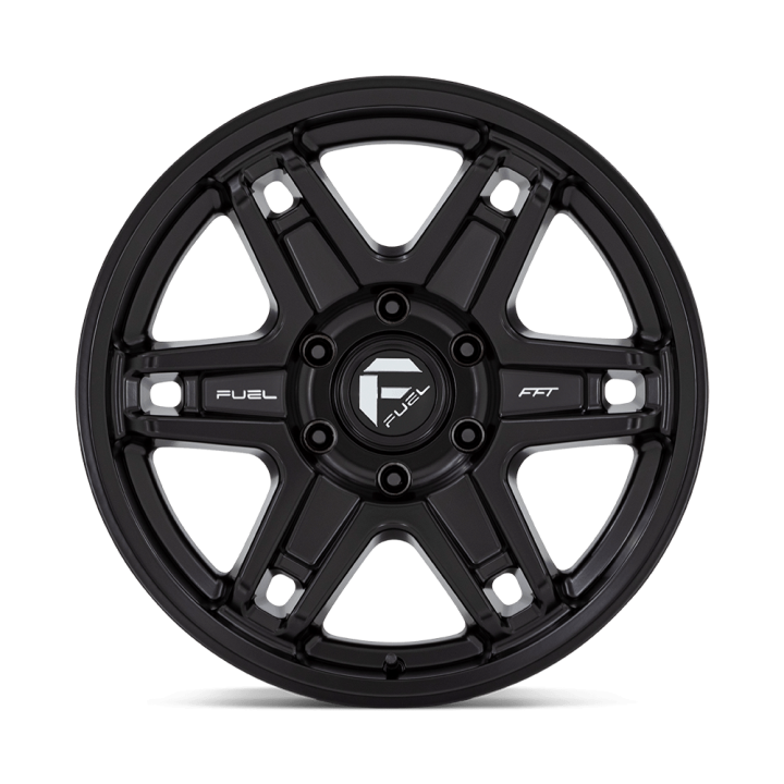 Jantă de Aluminiu, FUEL D836 SLAYER, 18x8.5, ET -15, 6x139.7, 106.1, Negru - EDK.ro