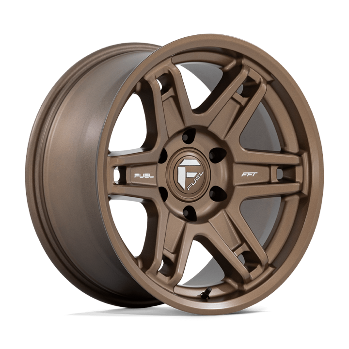 Jantă de Aluminiu, FUEL D837 SLAYER, 18x8.5, ET -15, 6x139.7, 106.1, Bronz - EDK.ro