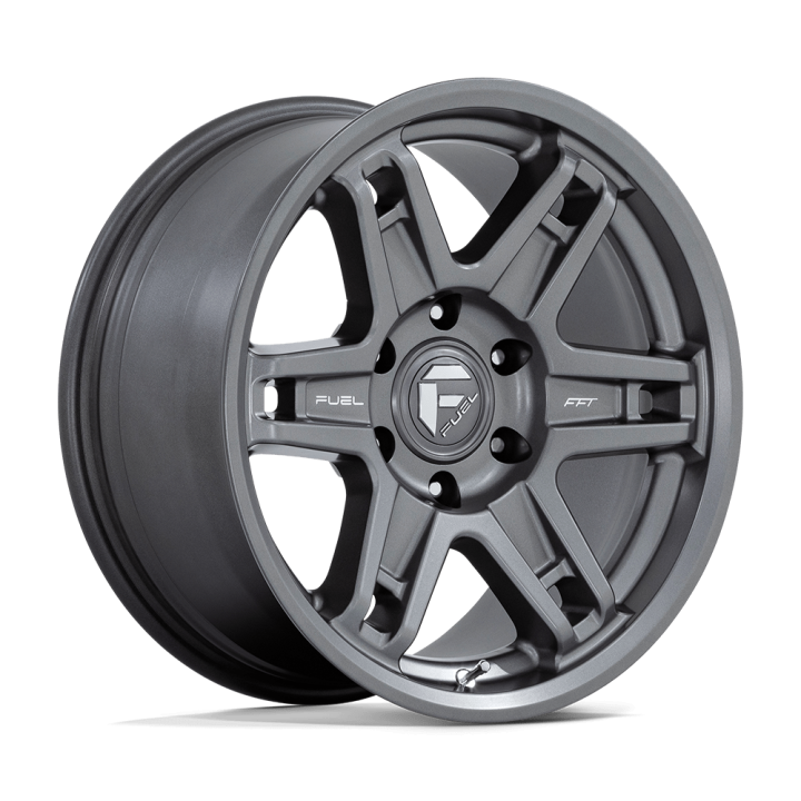Jantă de Aluminiu, FUEL D838 SLAYER, 18x8.5, ET 1, 6x139.7, 106.1, Gri Metalizat - EDK.ro