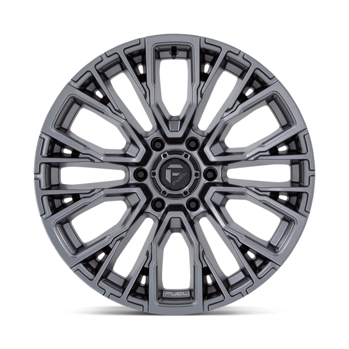 Alloy Wheel, FUEL D848 REBAR, 20x9.0, ET 1, 6x139.7, 106.1, Gunmetal - EDK.ro