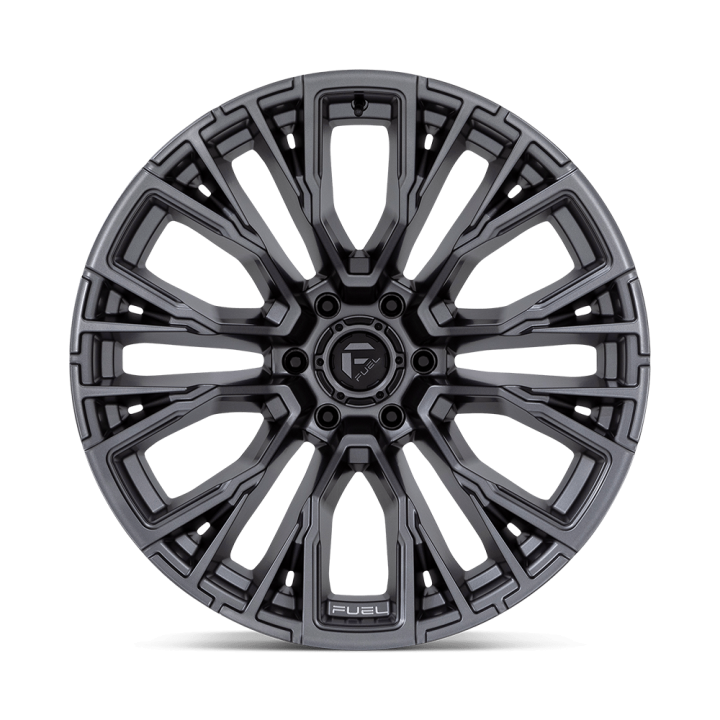 Alloy Wheel, FUEL D848 REBAR, 22x12.0, ET -44, 6x139.7, 106.1, Gunmetal - EDK.ro