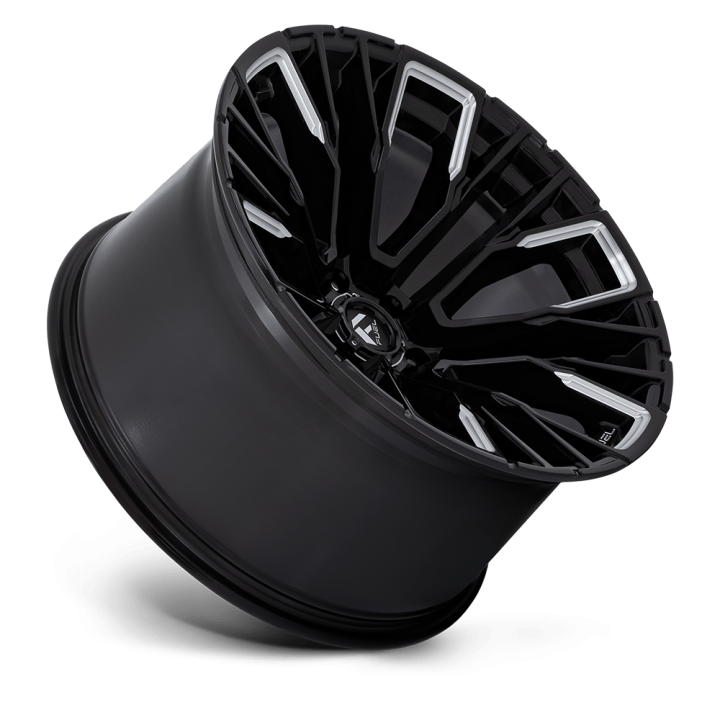 Alloy Wheel, FUEL D849 REBAR, 22x12.0, ET -44, 6x139.7, 106.1, Black - EDK.ro