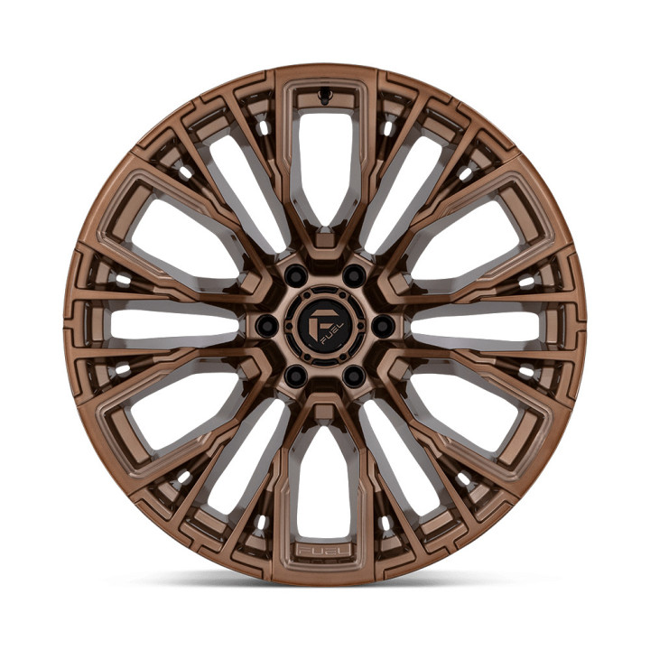 Alloy Wheel, FUEL D850 REBAR, 20x9.0, ET 1, 6x139.7, 106.1, Bronze - EDK.ro