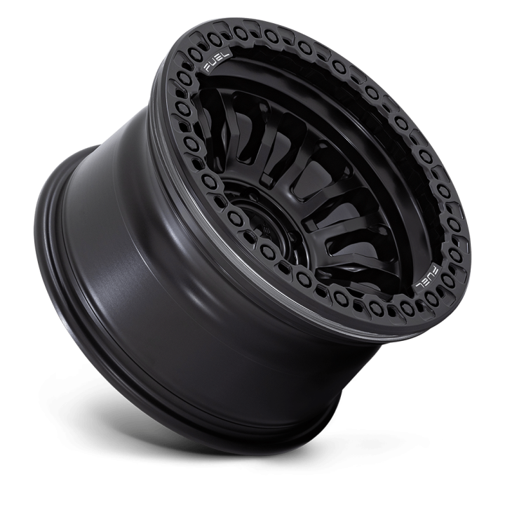 Jantă de Aluminiu, FUEL FC125 RINCON Beadlock, 17x9.0, ET -38, 6x139.7, 106.1, Negru - EDK.ro