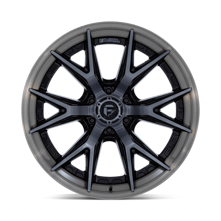 Alloy Wheel, FUEL FC402 CATALYST, 24x12.0, ET -44, 6x139.7, 106.1, Black - EDK.ro