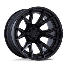 Alloy Wheel, FUEL FC402 CATALYST, 20x9.0, ET 1, 6x139.7, 106.1, Black - EDK.ro