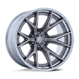 Alloy Wheel, FUEL FC402 CATALYST, 24x12.0, ET -44, 6x139.7, 106.1, Chrome - EDK.ro