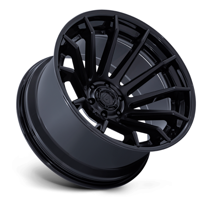 Jantă de Aluminiu, FUEL FC403 BURN, 24x12.0, ET -44, 6x139.7, 106.1, Negru - EDK.ro