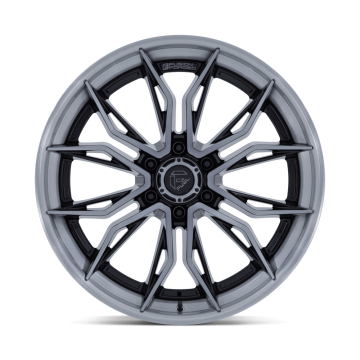 Alloy Wheel, FUEL FC404 MUTINY, 20x9.0, ET 1, 6x139.7, 106.1, Black - EDK.ro