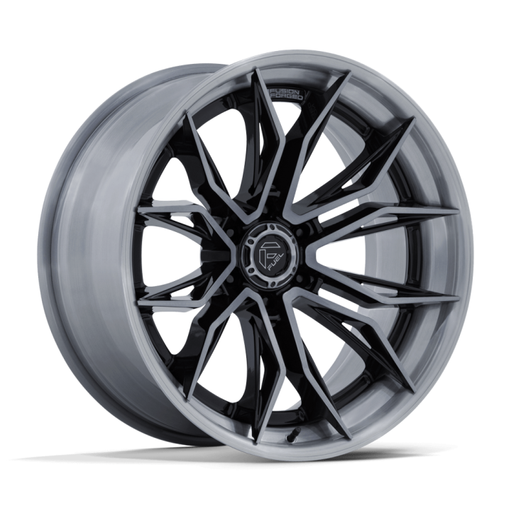 Alloy Wheel, FUEL FC404 MUTINY, 20x9.0, ET 20, 6x139.7, 106.1, Black - EDK.ro