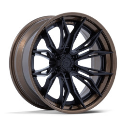 Alloy Wheel, FUEL FC404 MUTINY, 20x9.0, ET 1, 6x139.7, 106.1, Black - EDK.ro