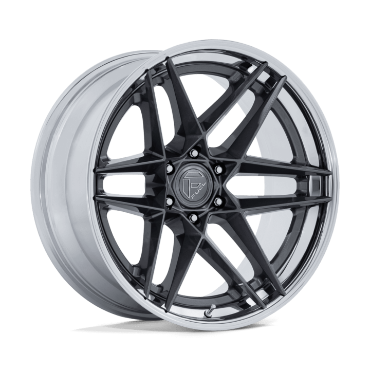 Alloy Wheel, FUEL FC408 FLIGHT, 20x10.0, ET -18, 6x139.7, 106.1, Chrome - EDK.ro