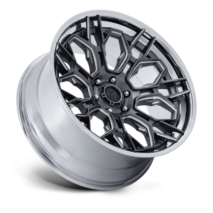 Alloy Wheel, FUEL FC409 HIVE, 20x10.0, ET -18, 6x139.7, 106.1, Chrome - EDK.ro