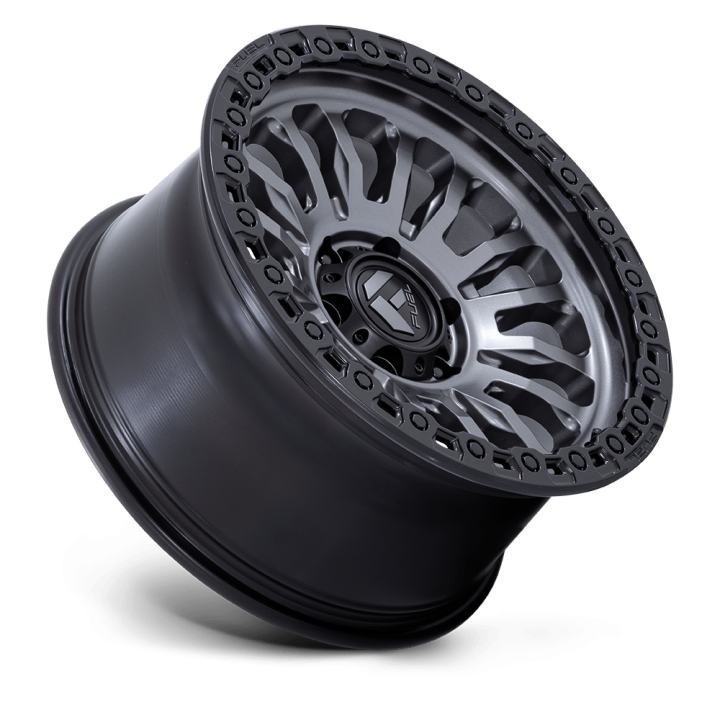 Alloy Wheel, FUEL FC857 RINCON, 17x9.0, ET -12, 6x139.7, 106.1, Black - EDK.ro