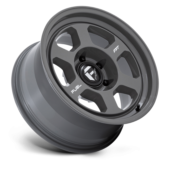 Alloy Wheel, FUEL FC860 HYPE BATTLESHIP, 18x8.5, ET -10, 6x139.7, 106.1, Gray - EDK.ro