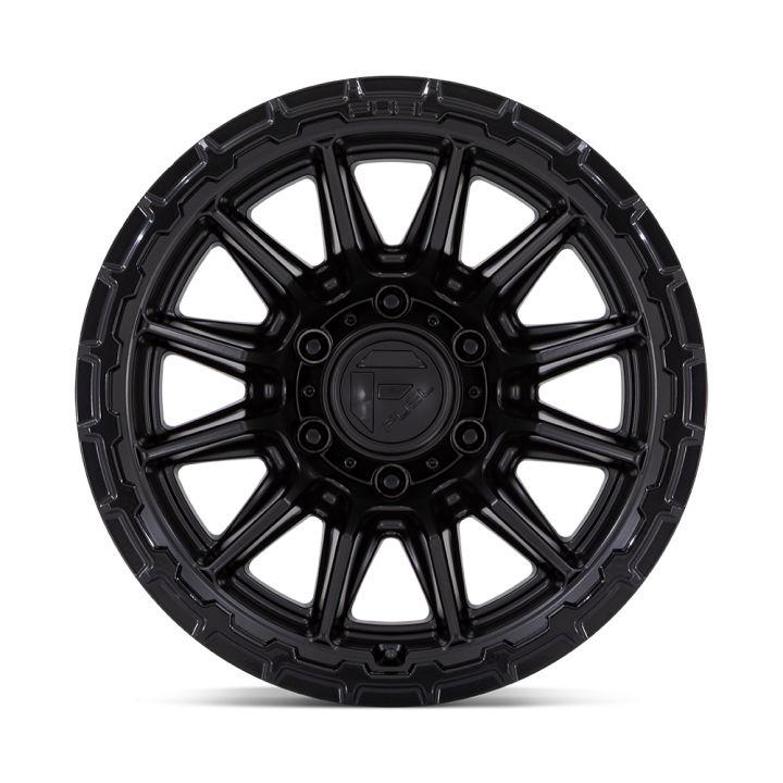 Jantă de Aluminiu, FUEL FC866 PISTON, 17x9.0, ET -12, 6x139.7, 106.1, Negru - EDK.ro