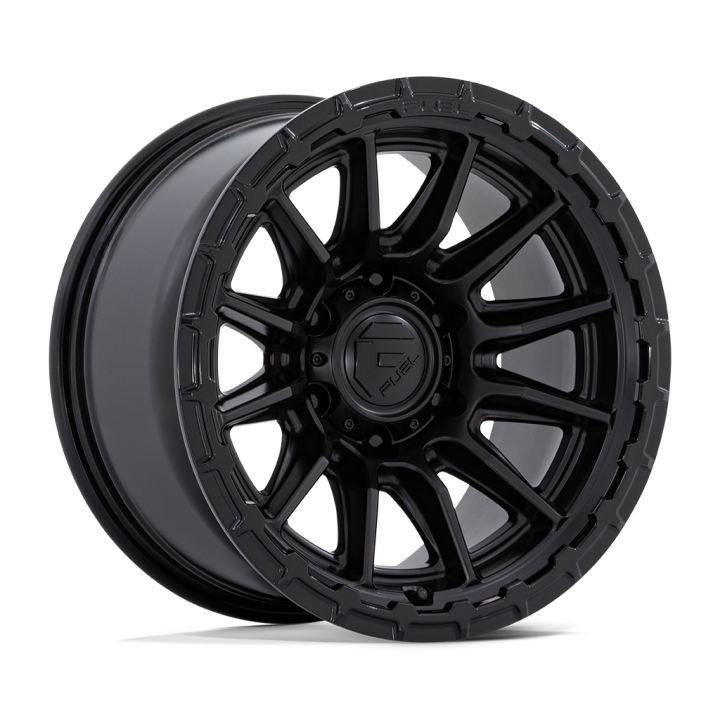 Alloy Wheel, FUEL FC866 PISTON, 17x8.5, ET 25, 6x139.7, 106.1, Black - EDK.ro