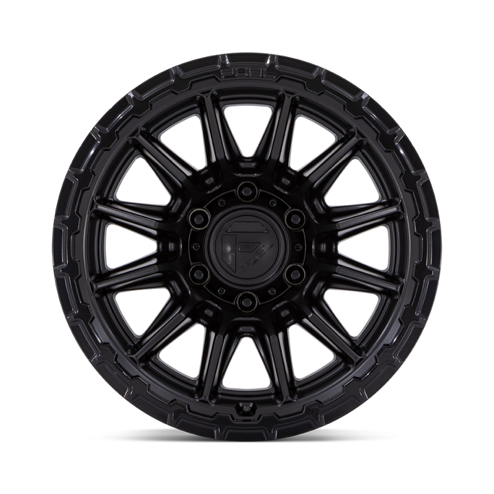 Alloy Wheel, FUEL FC866 PISTON, 17x8.5, ET 25, 6x139.7, 106.1, Black - EDK.ro