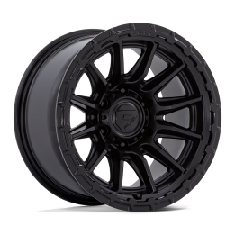 Alloy Wheel, FUEL FC866 PISTON, 20x10.0, ET -18, 6x139.7, 106.1, Black - EDK.ro