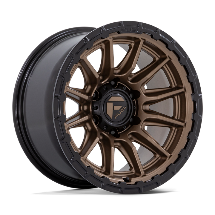 Jantă de Aluminiu, FUEL FC866 PISTON, 17x8.5, ET 25, 6x139.7, 106.1, Negru - EDK.ro