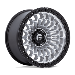 Alloy Wheel, FUEL FC870 SINISTER, 20x10.0, ET -18, 6x139.7, 106.1, Black - EDK.ro