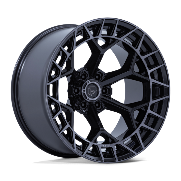 Alloy Wheel, FUEL FC873 CHARGER, 22x10.0, ET -18, 6x139.7, 106.1, Black - EDK.ro