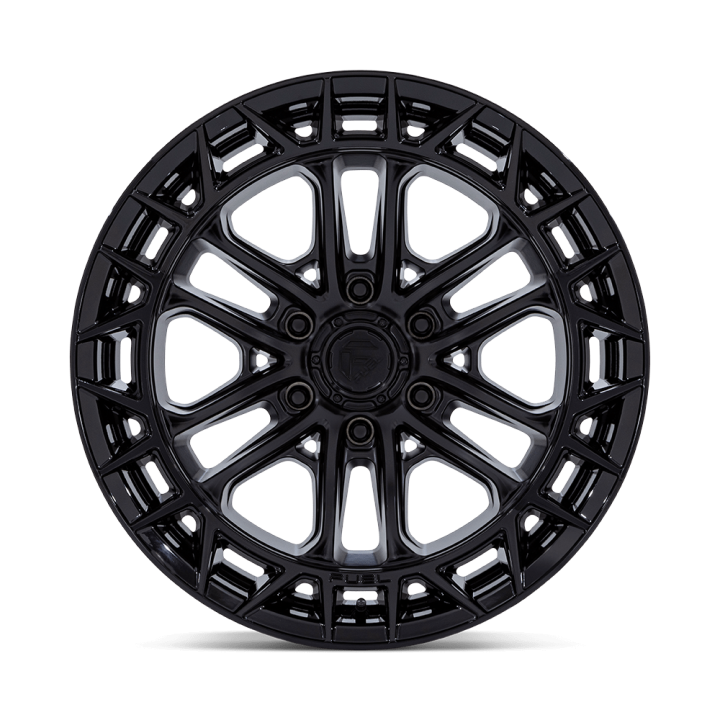 Alloy Wheel, FUEL FC874 CELSIUS, 17x9.0, ET 1, 6x139.7, 106.1, Black - EDK.ro