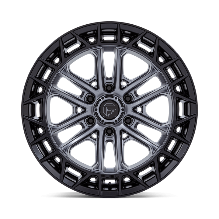 Jantă de Aluminiu, FUEL FC874 CELSIUS, 17x9.0, ET 1, 6x139.7, 106.1, Negru - EDK.ro