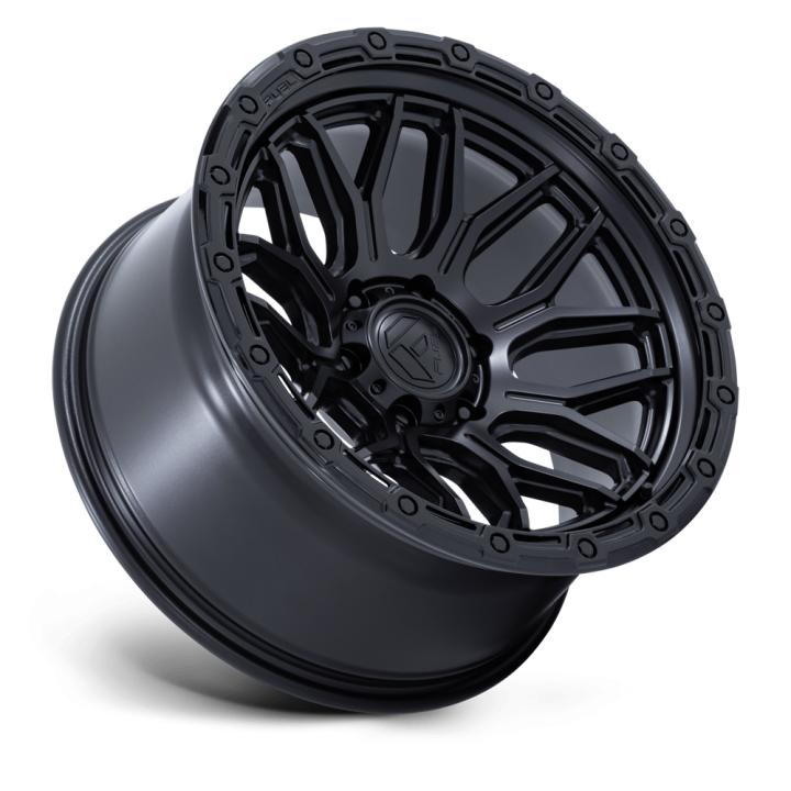 Alloy Wheel, FUEL FC881 SURGE, 17x9.0, ET -12, 6x139.7, 106.1, Black - EDK.ro