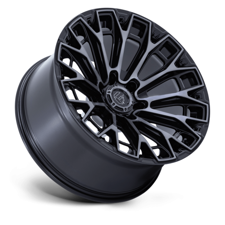 Alloy Wheel, FUEL FC882 TRAX, 20x10.0, ET -18, 6x139.7, 106.1, Black - EDK.ro